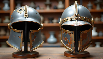 Medieval armor restoration