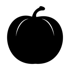 cantaloupe fruit minimalist silhouette vector icon - for graphic design projects cantaloupe, Modern Artwork.