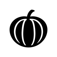 cantaloupe fruit minimalist silhouette vector icon - for graphic design projects cantaloupe, Modern Artwork.