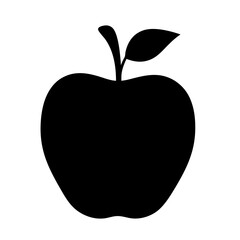 kei apple fruit minimalist silhouette vector icon - for graphic design projects kei apple, Modern Artwork.