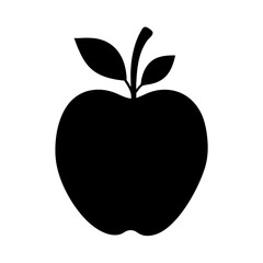 kei apple fruit minimalist silhouette vector icon - for graphic design projects kei apple, Modern Artwork.