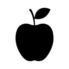 kei apple fruit minimalist silhouette vector icon - for graphic design projects kei apple, Modern Artwork.