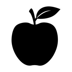 kei apple fruit minimalist silhouette vector icon - for graphic design projects kei apple, Modern Artwork.