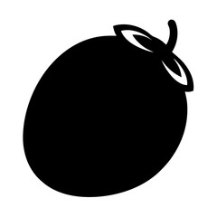 kiwi fruit minimalist silhouette vector icon - for graphic design projects kiwi, Modern Artwork.