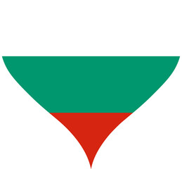 Heart Flag Bulgaria, Heart Bulgaria Flag