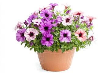 Petunia Flower in Pot