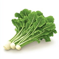 Fresh Turnip Greens: A Culinary and Visual Delight