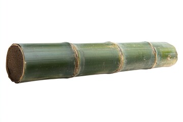 Obraz premium Green Bamboo Cane Isolated