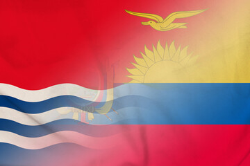 Kiribati and Ecuador national flag transborder relations ECU KIR