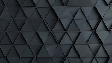 Obraz premium a dark gray background with a triangular pattern