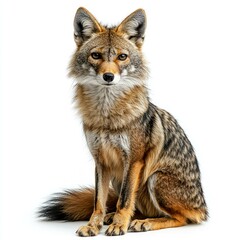 Fototapeta premium Majestic Fox: A Stunning Wildlife Portrait