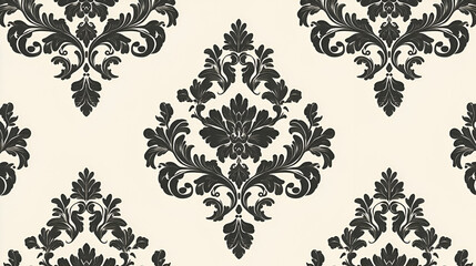 Elegant Damask Pattern, Design, Wallpaper