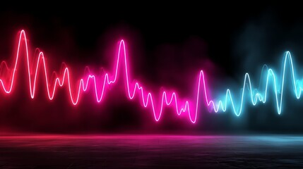 Colorful light streaks painting a vibrant abstract spectacle in the dark