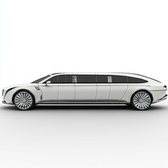 Majestic White Limousine: Luxury Ride, Elegant Design, and Unparalleled Comfort