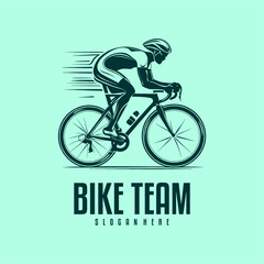 Fototapeta premium Bicycle Illustration Vector Art Simple Bike Design Vector Graphic