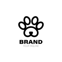 Pet Clinic Logo. Pet Clinic Design. Pet Clinic Brand. Pet Clinic Logo Vector Design Isolated on White Background