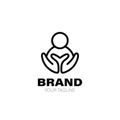 Parenting Logo. Parenting Logo Design. Parenting Logo Brand. Parenting Logo Vector Design Isolated on White Background