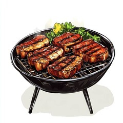 Sizzling BBQ Steak: A Culinary Masterpiece
