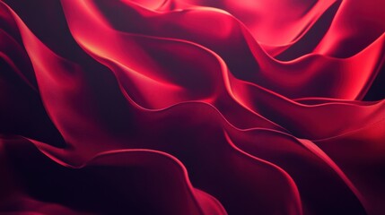 Obraz premium Rich Garnet Red Satin Fabric Texture Ultra HD Flowing Texture