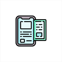 vector document icon