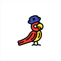 bird with a letter