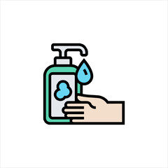 hand holding a bottle