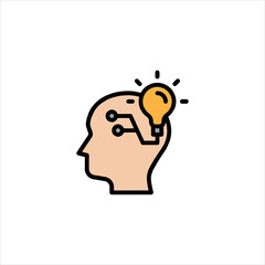 human head with question mark