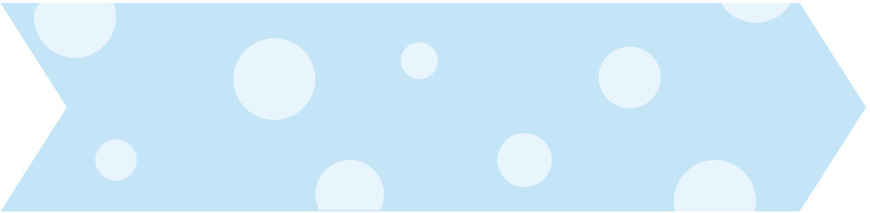 Adorable text box label with playful polka dots, ideal for headings, tags, or decorative design elements with a fun, cheerful vibe.