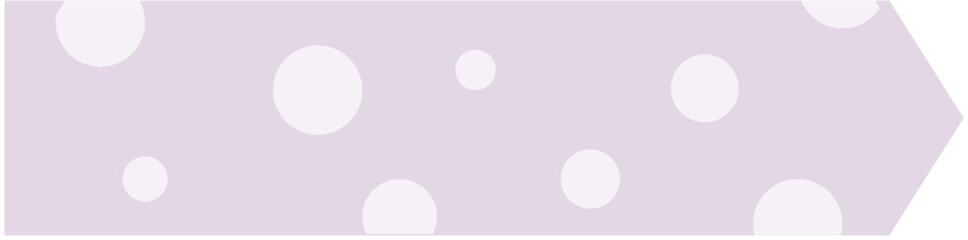 Adorable text box label with playful polka dots, ideal for headings, tags, or decorative design elements with a fun, cheerful vibe.