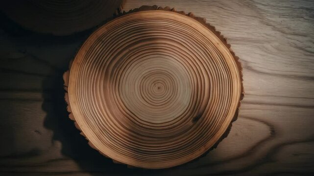 cross section of cut tree