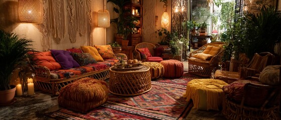 Boho Living Room