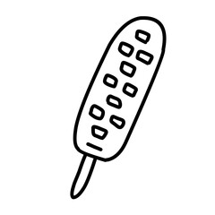 Japanese Summer Festival Icon vector Set 