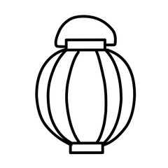 Japanese Summer Festival Icon vector Set 