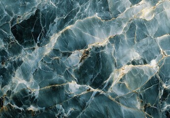 Obraz premium Close-up of textured dark and gold marble surface.