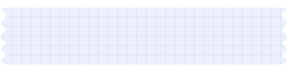 Minimal Grid Pattern Washi Tape - Soft Blue