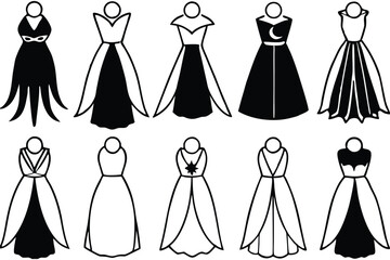 elegant moonlit meadow gown style