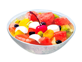 フルーツポンチ（スプーンなし）