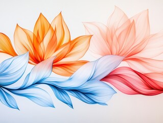 Fototapeta premium Abstract Floral Design