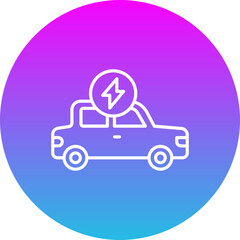 Electric Car Icon