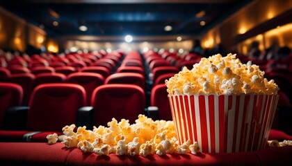 ポップコーンと映画館