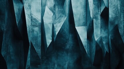 Deep, textured, glacial formations create a dramatic backdrop.