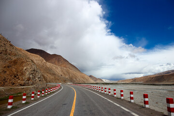 The scenery of Akto in Kizilsu, Xinjiang, China