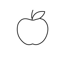 vector illustration of learing icon with outline style
