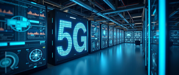 State of the art 5G testing lab mockup design offering comprehensive performance evaluation advanced measurement tools and rigorous protocols to ensure optimal network quality and reliability in moder
