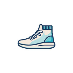 Sneaker vector logo template