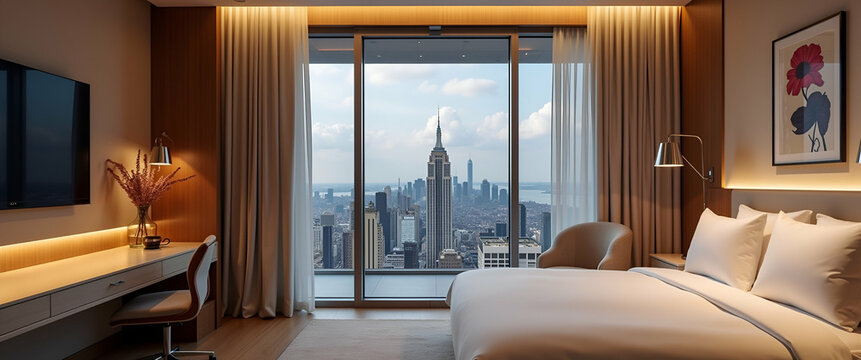 Capture refined hospitality industry outlook images showcasing luxury accommodations modern service design and innovative travel experiences that redefine upscale hospitality trends. in  Photo Stock  