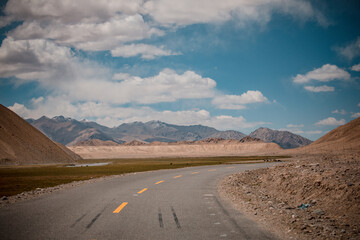 Muji Snow Mountain in Kashgar, Xinjiang, China