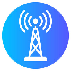 tower gradient icon