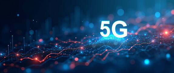 Engaging 5G conference presentation template optimized for industry seminars featuring clear infographics impactful visuals and data driven insights for professional events in  Photo Stock  Concept  a