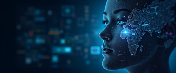 Obraz premium Evaluate advanced threat intelligence systems emphasizing real time global monitoring automated data correlation predictive analytics strategic risk evaluation actionable threat indicators digital for